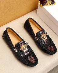 Versace bean shoes