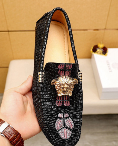 Versace bean shoes