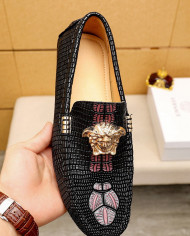 Versace bean shoes