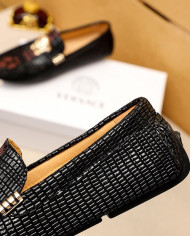 Versace bean shoes