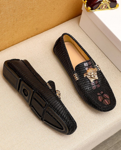 Versace bean shoes