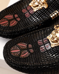 Versace bean shoes