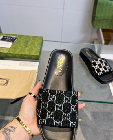GUCCI couple style  Slippers