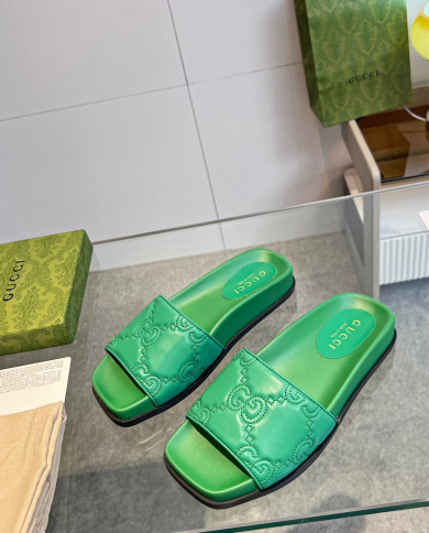 GUCCI couple style  Slippers