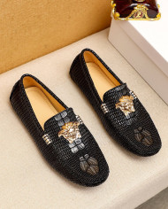 Versace bean shoes