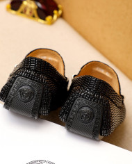 Versace bean shoes