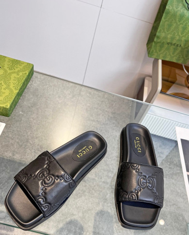 GUCCI couple style  Slippers