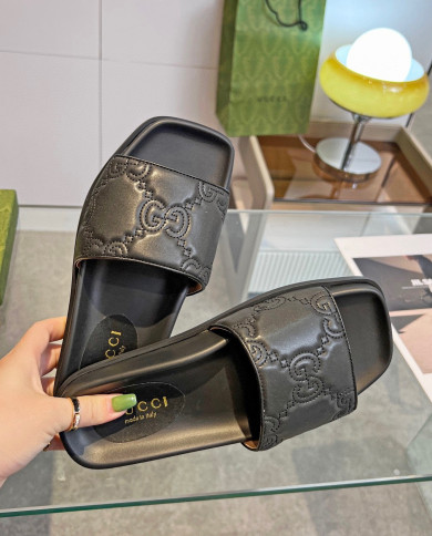 GUCCI couple style  Slippers