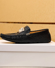 Versace bean shoes