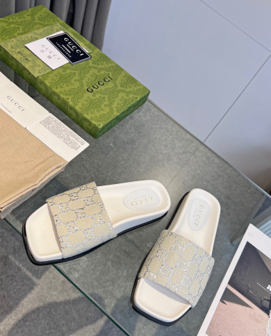 GUCCI couple style  Slippers