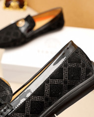 Versace bean shoes
