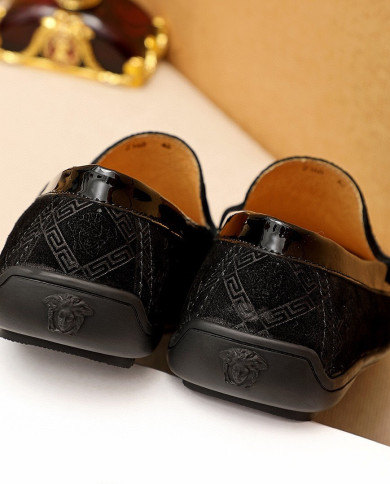 Versace bean shoes