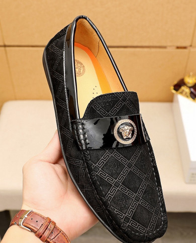 Versace bean shoes