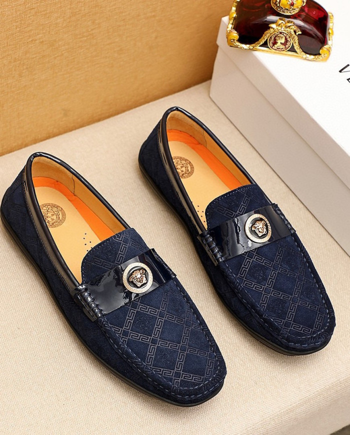 Versace bean shoes