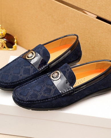 Versace bean shoes
