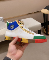 Versace high cut boots
