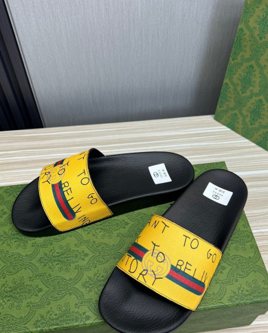 GUCCI couple style  Slippers