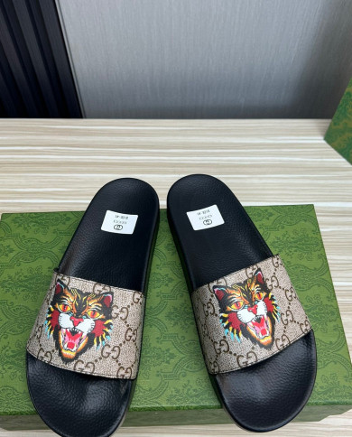 GUCCI couple style  Slippers