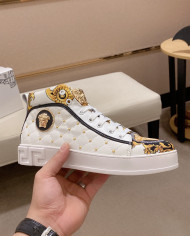 Versace high cut boots