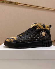 Versace high cut boots