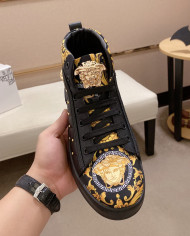 Versace high cut boots