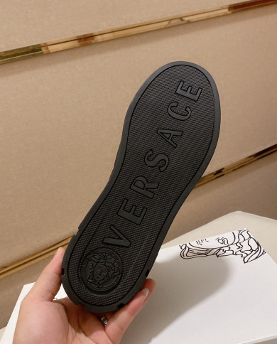 Versace high cut boots