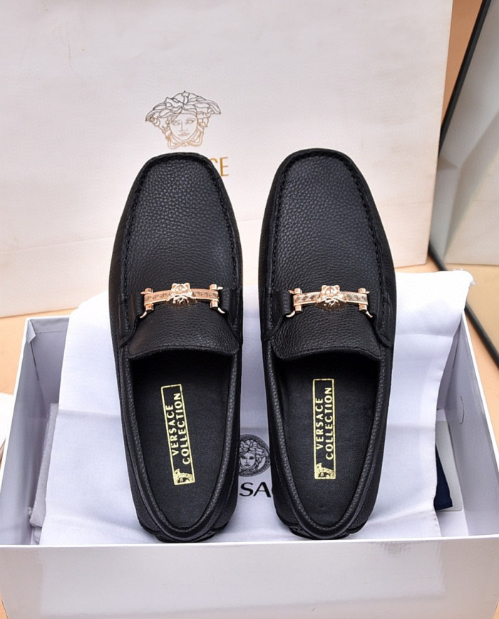 Versace bean shoes
