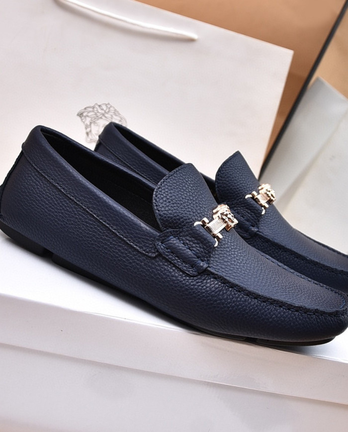 Versace bean shoes