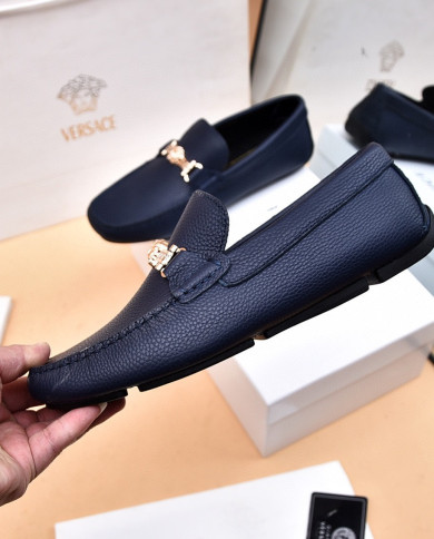 Versace bean shoes