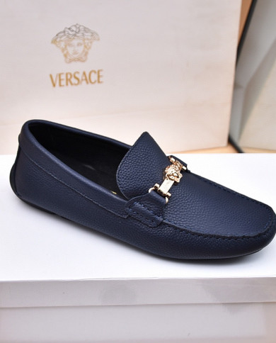Versace bean shoes
