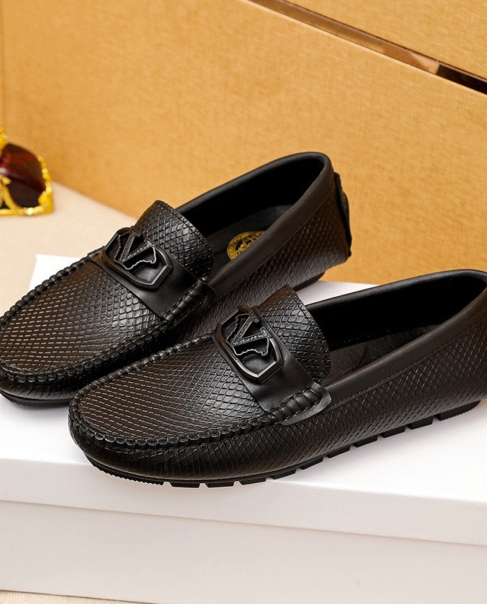 Versace bean shoes