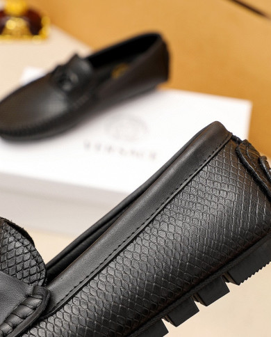 Versace bean shoes