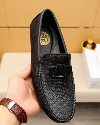 Versace bean shoes