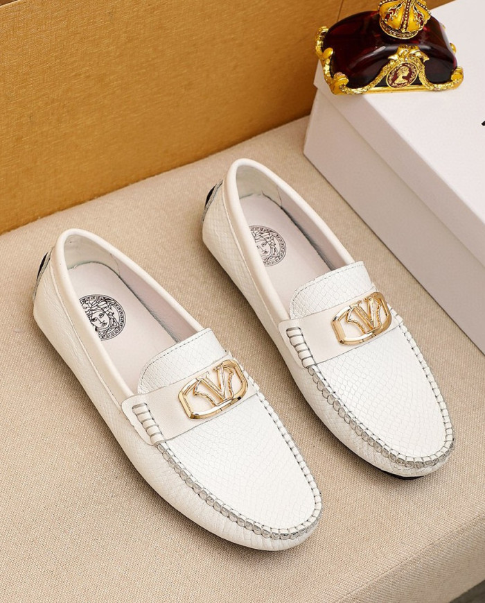 Versace bean shoes