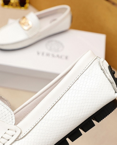 Versace bean shoes