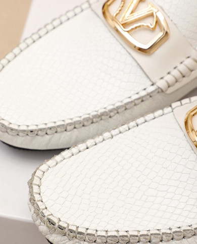 Versace bean shoes