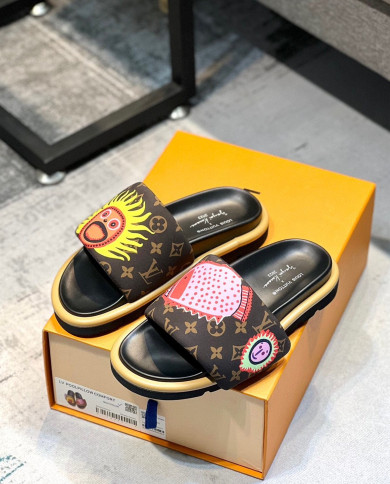 Louis  Vuitton couple style Slippers
