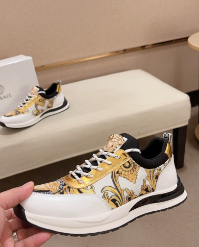 Versace leisure sports shoes