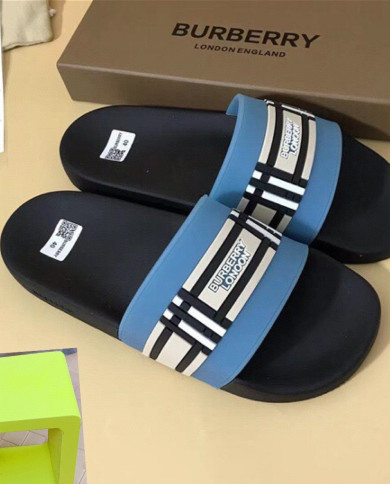 Burberry couple style Slippers