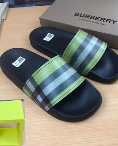 Burberry   couple style Slippers