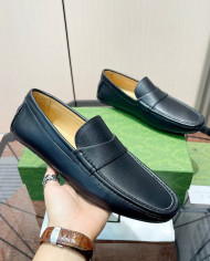 Gucci bean shoes leather shoes