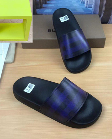 Burberry   couple style Slippers