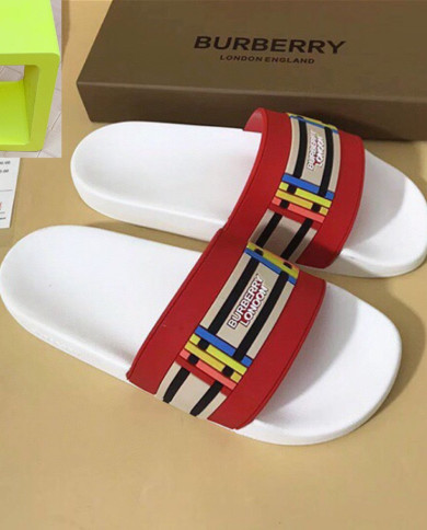 Burberry   couple style Slippers