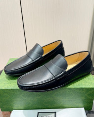 Gucci bean shoes leather shoes