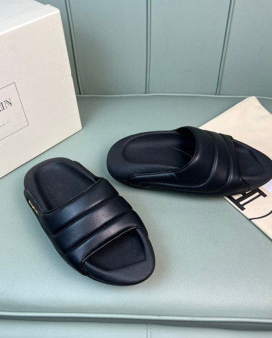 Balmain  couple style  Slippers