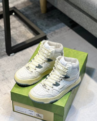 Gucci high and low top couple sports shoes