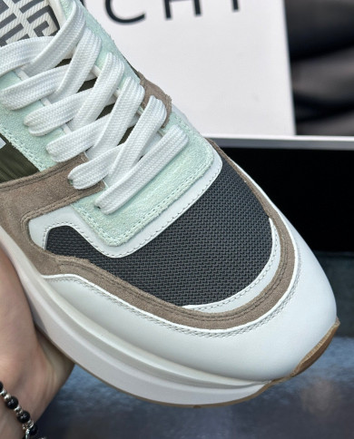 Givenchy leisure sports shoes thick bottom heighten