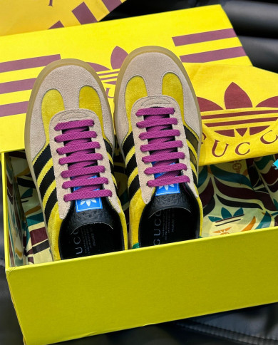 Gucci Adidas co branded casual sneakers for couples