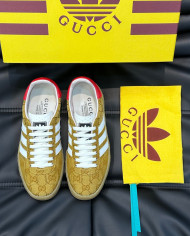 Gucci Adidas co branded casual sneakers for couples