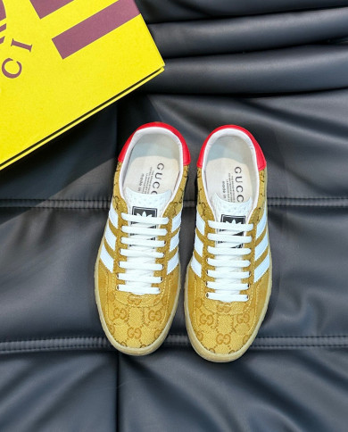 Gucci Adidas co branded casual sneakers for couples